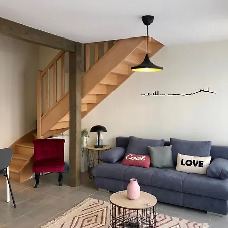 Apartment T2 En Duplex & Terrasse